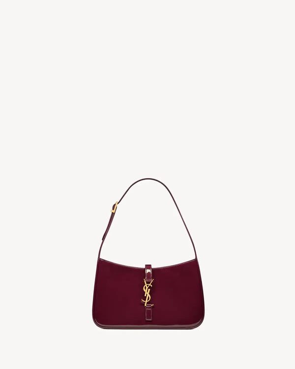 YSL - le 5 à 7 en cuir verni Red